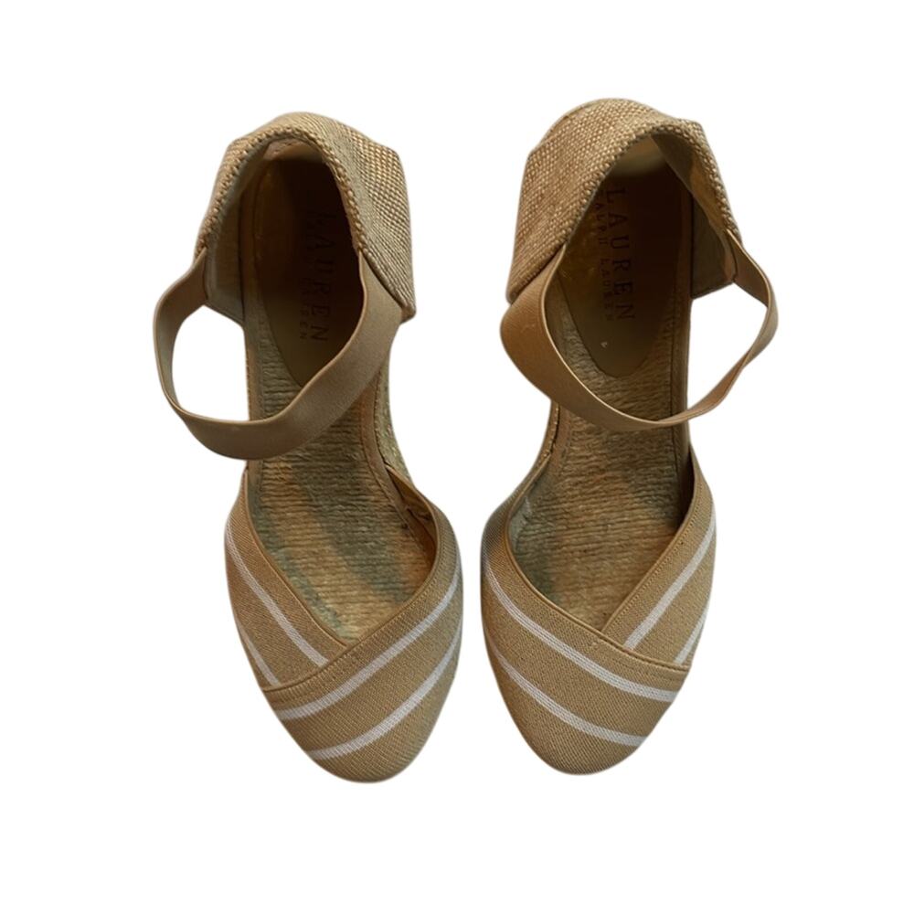 Lauren Ralph Lauren Wedge Sandals. 9B